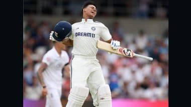 Yashasvi Jaiswal Becomes First Visiting Player To Hit Test Centuries on Debut in Australia & England, Achieves Feat During IND vs ENG 1st Test 2025