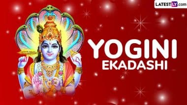 Happy Yogini Ekadashi 2025 Greetings: Share Wishes, Lord Vishnu Images, Messages, Quotes and HD Wallpapers To Celebrate the Auspicious Vrat Day