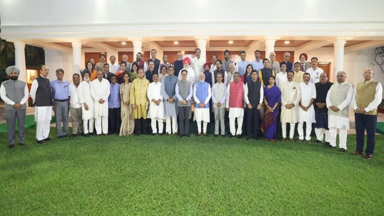 PM Modi Meets Members of All-Party Delegations
