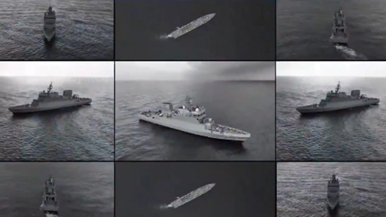 ‘INS Arnala’: Indian Navy All Set to Commission Country’s First Indigenous Anti-Submarine Warfare Shallow Water Craft in Visakhapatnam Dockyard (Watch Video)