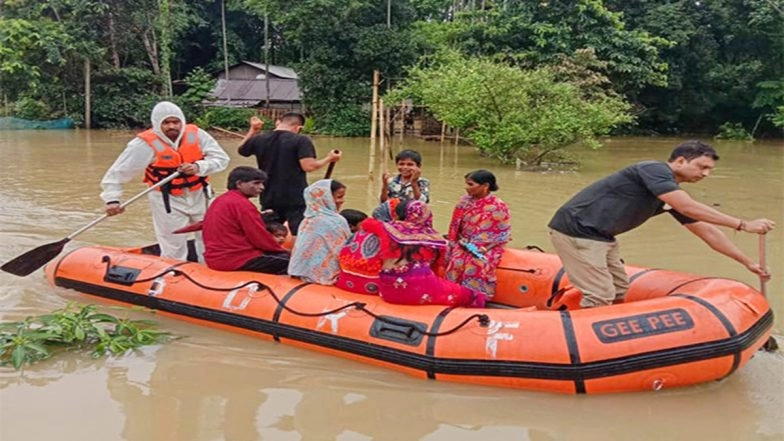 Over 5.15 Lakh People Affected Across 22 Districts Due to Floods in Assam