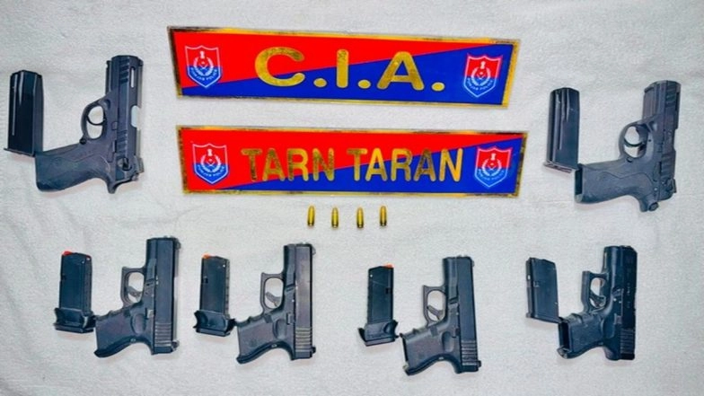  Two Arrested as Punjab Police Busts Cross-border Weapon Smuggling Module