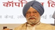 India Has Oil Supplies to Last Several Weeks, Continues to Receive Energy From Several Routes: Hardeep Singh Puri Assures Fuel Supply Stability As Iran Mulls Strait of Hormuz Shutdown (Watch Video)
