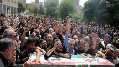 Iran to Hold Funeral at Enghelab Square for Military Commanders, Nuclear Scientists Killed in Conflict With Israel, Huge Crowd Expected