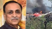 Vijay Rupani Dies in Air India Plane Crash: Former Gujarat Chief Minister Declared Dead as Ahmedabad-London Flight AI171 Crashes Shortly After Takeoff