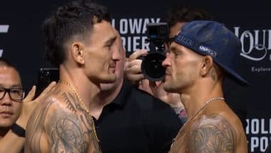 Max Holloway vs Dustin Poirier Lightweight Fight Live Streaming on SonyLIV: Watch Free Live Telecast of UFC 318 on TV in India