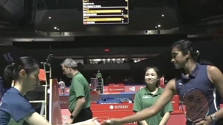 PV Sindhu Bows Out of Japan Open 2025, Star Indian Shuttler Loses in Opening Round To South Korea's Sim Yu Jin