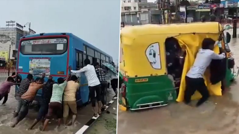 Gujarat Rains: State on High Alert As Heavy Rain Lashes Several Districts, Control Rooms Activated Amid Widespread Showers