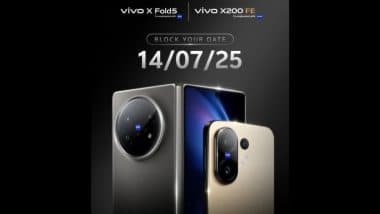 Vivo X200 FE and Vivo X Fold5 Launch in India on July 14; Check Expected Price, Specifications and Features