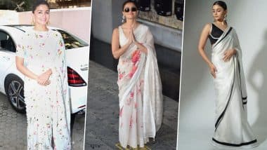 Alia Bhatt in White Sarees Will Please Your Soul, View Pics!