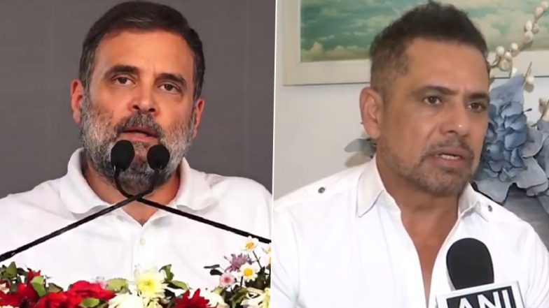 Rahul Gandhi Calls ED Chargesheet Against Robert Vadra ‘Witch Hunt’