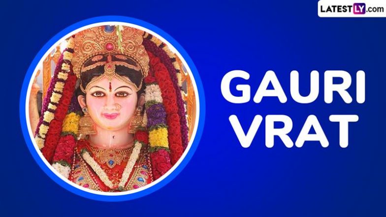 Gauri Vrat 2025 Wishes and Images for Free Download Online: Share WhatsApp Messages, Greetings and HD Wallpapers on the Fasting Day Dedicated to Goddess Parvati