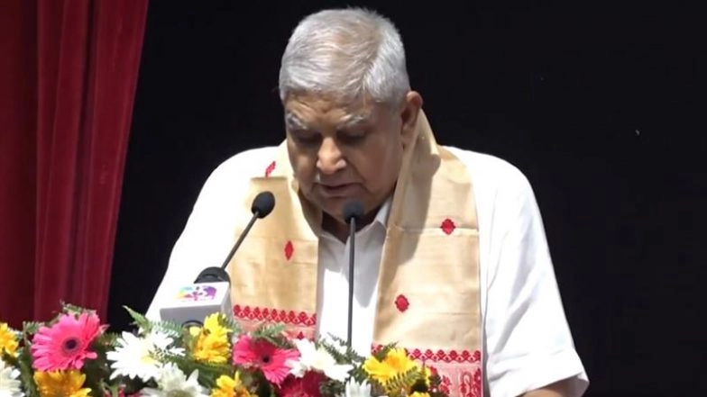 ‘Will Retire at Right Time’: Jagdeep Dhankhar Indicated He Would Complete Full Term As Vice President of India Days Before His Sudden Resignation, Video Goes Viral
