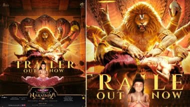 ‘Mahavatar Narsimha’ Trailer Unveiled: Movie Trailer Brings to Life the Epic Tale of Hiranyakashyap and Prahlad (Watch Video)