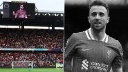 Diogo Jota Dies: Emotional Tribute Paid to Liverpool Forward and Brother Andre Silva During Spain vs Portugal UEFA Women's Euro 2025 Match at Wankdorf Stadium (See Pic)