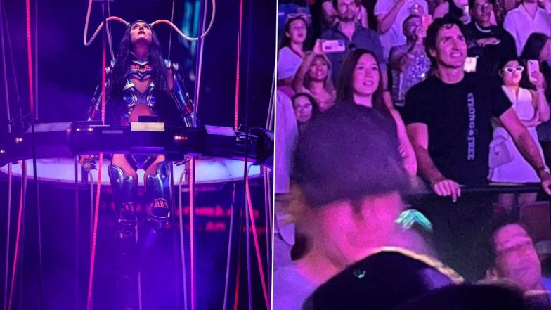 Former Canadian Prime Minister Justin Trudeau Attends Katy Perry&rsquo;s Montreal Concert After Cosy Dinner Date, Fuels Rumours of Budding Romance Post Recent Splits (Watch Video)