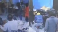 Bank Robbery Caught on Camera in Bihar: 3 Men Hold Staff and Customers at Gunpoint, Loot INR 10 Lakh From Rural Bank in Muzaffarpur; CCTV Video Surfaces