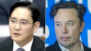 Tesla-Samsung Deal: Elon Musk Says He Discussed Details of Semiconductor Supply Deal With Samsung Electronics Chairman Lee Jae-yong