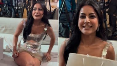 ‘Are Bhai, Ruk Jao’: ‘Bigg Boss 13’ Fame Actress Shehnaaz Gill Snaps at Paparazzi for Filming Her While Fixing Her Dress at Mumbai Event (Watch Viral Video)