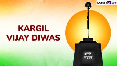 Kargil Vijay Diwas 2025: President Droupadi Murmu, Defence Minister Rajnath Singh and Congress Chief Mallikarjun Kharge Pay Tribute to Fallen Heroes of 1999 Kargil War