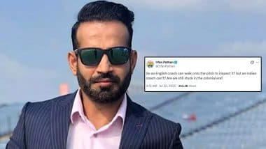 Gautam Gambhir vs The Oval Pitch Curator Lee Fortis: Ex-India Cricketer Irfan Pathan Questions 'Double Standards', Says 'Are We Still Stuck in the Colonial Era?'