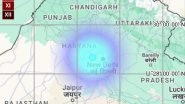 Earthquake in Delhi-NCR: 3.7 Magnitude Quake Jolts Haryana&rsquo;s Jhajjar, Tremors Felt in National Capital and Neighbouring Areas