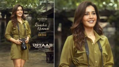 ‘Ustaad Bhagat Singh’: Actress Raashii Khanna Joins Pawan Kalyan in Harish Shankar’s Much-Anticipated Film, Makers Say ‘She Brings Her Grace and Charm to the Sets’