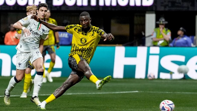 Borussia Dortmund 2-1 Monterrey, FIFA Club World Cup 2025: Serhou Guirassy's Brace Helps Bundesliga Side Set Up Quarterfinals Clash With Real Madrid
