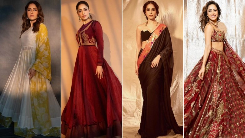 Nushrratt Bharuccha in Traditional Outfits: A Celebration of Ethnic Elegance (View Pics)