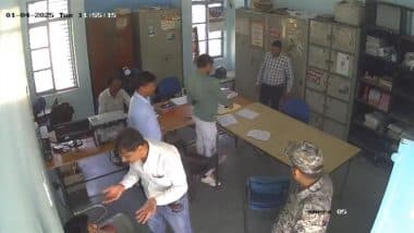 Madhya Pradesh: IAS Officer Sanjeev Srivastava Caught On Camera Slapping Student Repeatedly During Exam in Bhind, Video Goes Viral