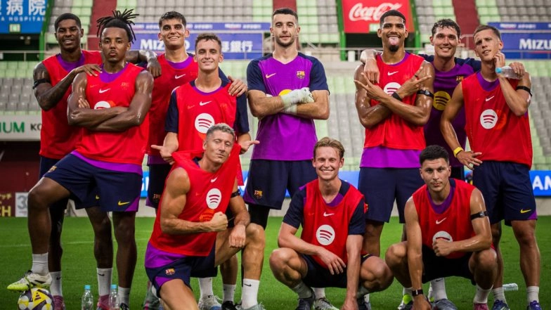 How To Watch Vissel Kobe vs Barcelona Club Friendly 2025 Free Live Streaming Online in India? Get Pre-Season Football Match Live Telecast on TV & Score Updates in IST