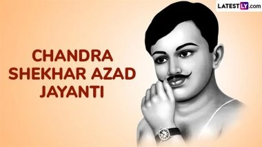 Chandra Shekhar Azad Jayanti 2025 Wishes and Images: Social Media Users Flood X Timeline With Videos, Greetings, HD Wallpapers, Quotes and Messages To Honour the Indian Revolutionary