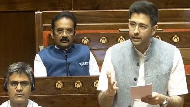 ‘DGCA Cracking Under Pressure’: AAP MP Raghav Chadha Flags Civil Aviation Safety Concerns During Monsoon Session in Rajya Sabha; Minister Ram Mohan Naidu Responds (Watch Video)