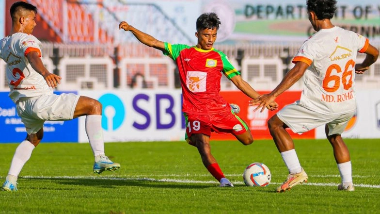 Durand Cup 2025: Arunkumar Singh Nets Late Equilizer To Help NEROCA FC Share Spoils With TRAU FC in Imphal Derby