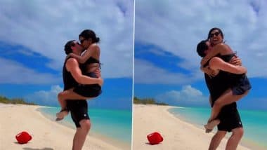 Priyanka Chopra and Nick Jonas Share Romantic Kiss on the Beach! Couple’s Dreamy Video Set to Jonas Brothers New Song ‘I Can’t Lose’ Is All That We Want (Watch)