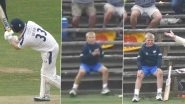 Young Boy in Stands Takes Stunning Grab Off Finlay Bean&rsquo;s Six, Commentators Label It &lsquo;Catch of the Day&rsquo; During Yorkshire vs Sussex in County Championship 2025 Match (Watch Video)