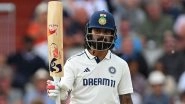 KL Rahul Becomes Second Asian Opener To Slam 500-Plus Runs in England Series, Joins Sunil Gavaskar in Elite List