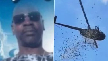 US: USD 5,000 and Rose Petals Rain From Helicopter in Detroit As Final Goodbye to Beloved Racer and Car Wash Owner Darrell ‘Plant’ Thomas; Video Goes Viral