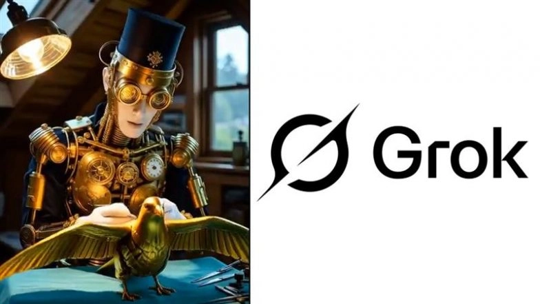 Grok Imagine New Update: Elon Musk-Run xAI Image and Video Generation Feature Now Available for All SuperGrok and Premium+ Subscribers