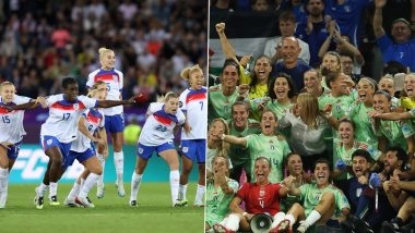 How to Watch England vs Italy Live Streaming Online? Get Live Streaming Details of UEFA Women's Euro 2025 Semi-Final Football Match With Time in IST
