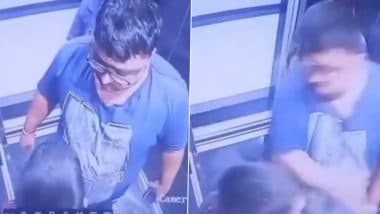 Thane Shocker: Man Brutally Assaults Minor Boy in Lift at Housing Complex in Maharashtra’s Ambernath, Booked After Video Goes Viral