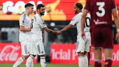 Manchester United 2-1 West Ham, Club Friendly 2025: Bruno Fernandes Scores Brace As Red Devils Start Pre-Season USA-Leg With Comfortable Win