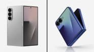 Samsung Galaxy Z Fold 7, Samsung Galaxy Z Flip 7, Samsung Galaxy Z Flip 7 FE Launched in India; Check Prices, Availability, Specifications and Features