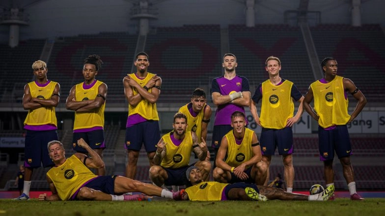 FC Seoul vs Barcelona, Club Friendly 2025-26 Live Streaming Online in India: How To Watch Pre-Season Exhibition Match Live Telecast on TV &amp; Football Score Updates in IST?