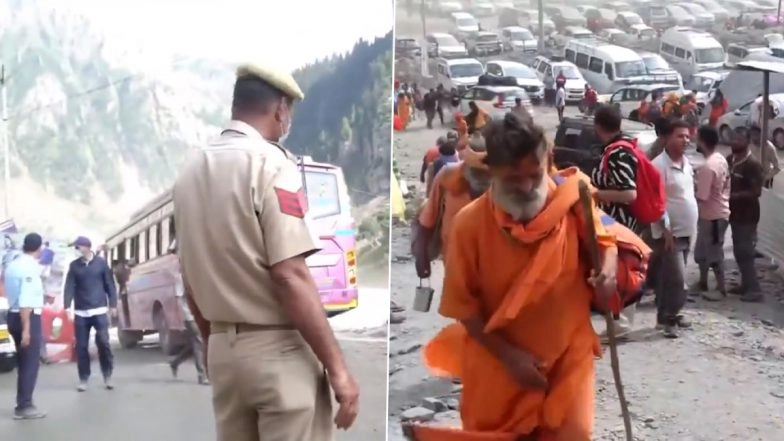 2nd Batch of Devotees Depart From Pahalgam for Amarnath Yatra, Lauds Arrangements