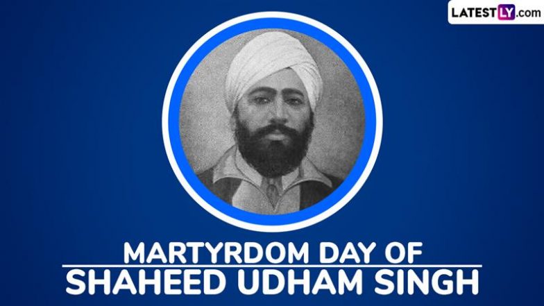 When Is Shaheed Udham Singh’s Martyrdom Day 2025? Know All About the Annual Event