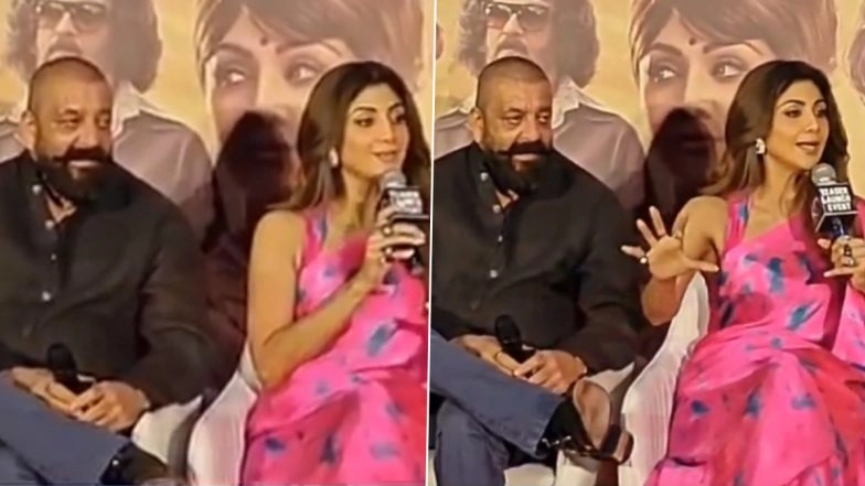 ‘Mi Maharashtrachi Mulgi Aahe’: Shilpa Shetty REACTS As She Refuses To Get Into Marathi-Hindi Language Row at ‘KD - The Devil’ Teaser Launch (Watch Video)