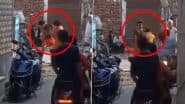 Hapur: Drunk Man Thrashes, Kicks Woman in UP After She Objects to His Abusive Language; Accused Arrested After Video Goes Viral