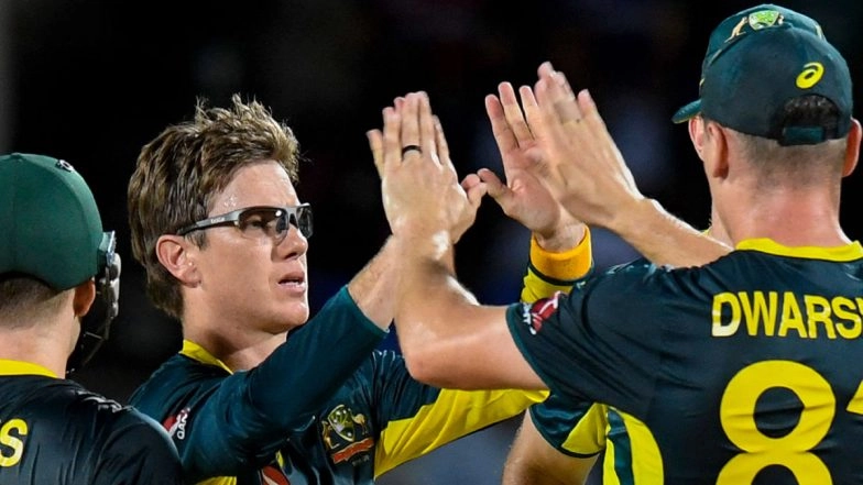 Australia Clean Sweep West Indies 5-0 in WI vs AUS T20I 2025 Series As Mitchell Owen, Ben Dwarshuis Shine For Visitors in St Kitts To Defeat Hosts by Three Wickets
