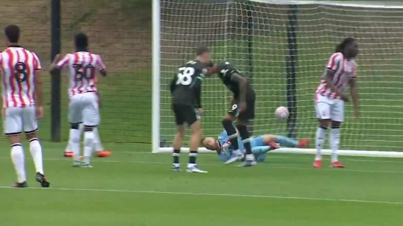 Darwin Nunez Nets Hat-Trick in Liverpool’s 5–0 Win Over Stoke City: Florian Wirtz Debuts in Closed-Door Friendly (Watch Video)